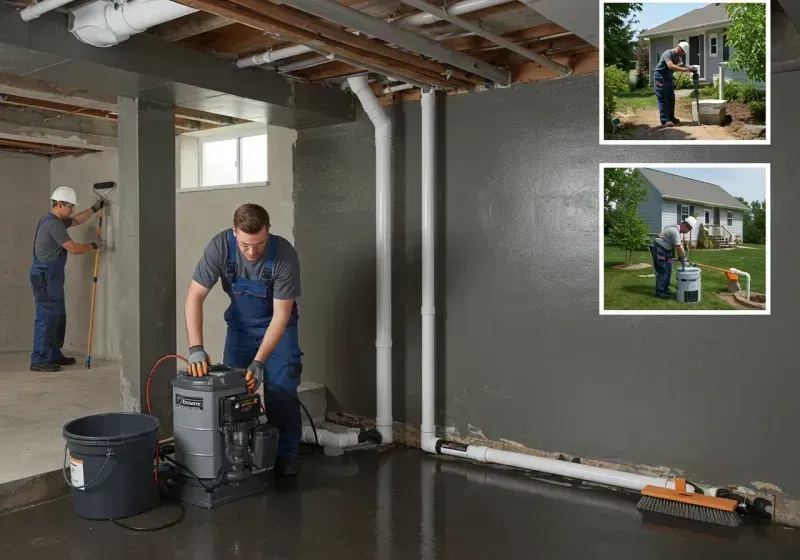 Basement Waterproofing and Flood Prevention process in Gate City, VA